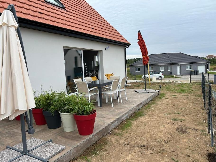 En Famille Ou Amis Avec La Mer Équihen-Plage Exteriér fotografie